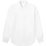 Alexander McQueen Men's Harness Drop Shoulder Shirt in Optical White, Size Small