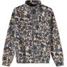 Drole de Monsieur Men's Drôle de Monsieur Floral Harrington Jacket in Indigo, Size Small