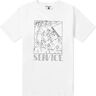 Service Works Men's Bebop T-Shirt in White, Size Small