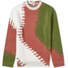 Loewe Men's Colour Block Jumper in Multi, Size X-Large