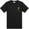 Maison Kitsuné Men's Trophy Comfort T-Shirt in Black, Size Medium