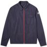 Moncler Men's Epte Micro Soft Nylon Jacket in Navy, Size Small