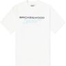 Bricks & Wood Men's Jeep T-Shirt in Off White, Size Small