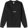 POSTAL Men's Mini Logo Crew Sweat in Black, Size X-Large