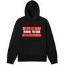 Sacai Men's Know Future Hoodie in Black, Size Large