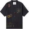 Story mfg. Men's Solar Trip Greetings Shirt in Black Solar Trip, Size Small