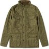 Barbour Men's International Ariel Polarquilt Jacket in Olive, Size X-Large