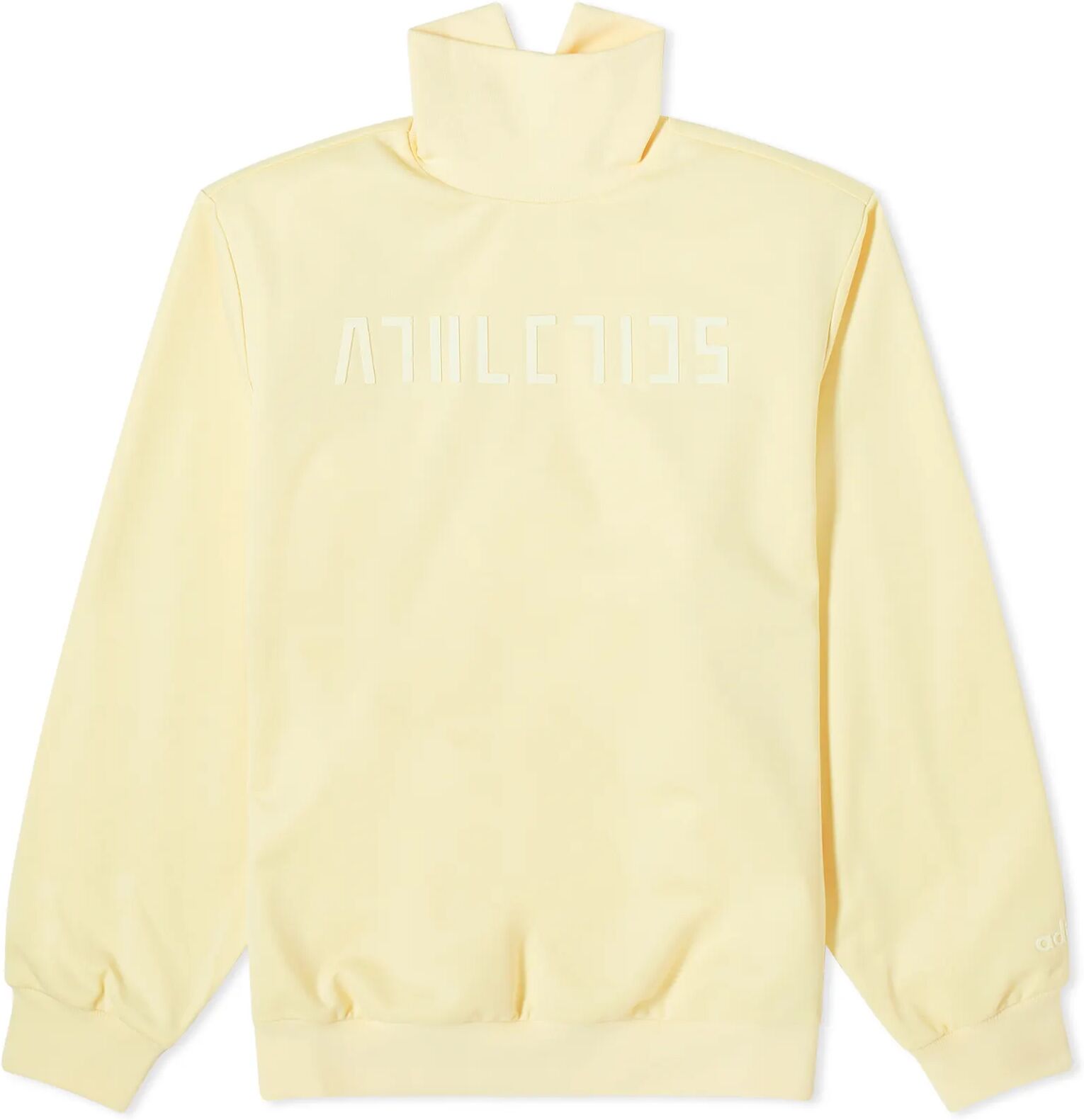 Adidas x FOG Women's Adidas x Fear of God Athletics Mock in Pale Yellow, Size Large