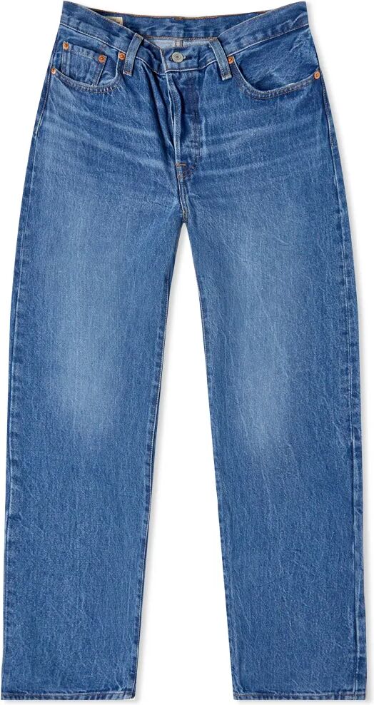 Levi’s Collections Women's Levi's 501 90s Baggy Jeans in Blue Beauty, Size 26"