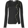 OperaSPORT Women's Lisa Seamless Top in Yellow/Black, Size X-Large