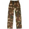 Good American Women's Uniform Camo Cargo Pants in Fatigue Green, Size 32"