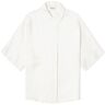 Anine Bing Women's Julia Shirt in Ivory, Size Large