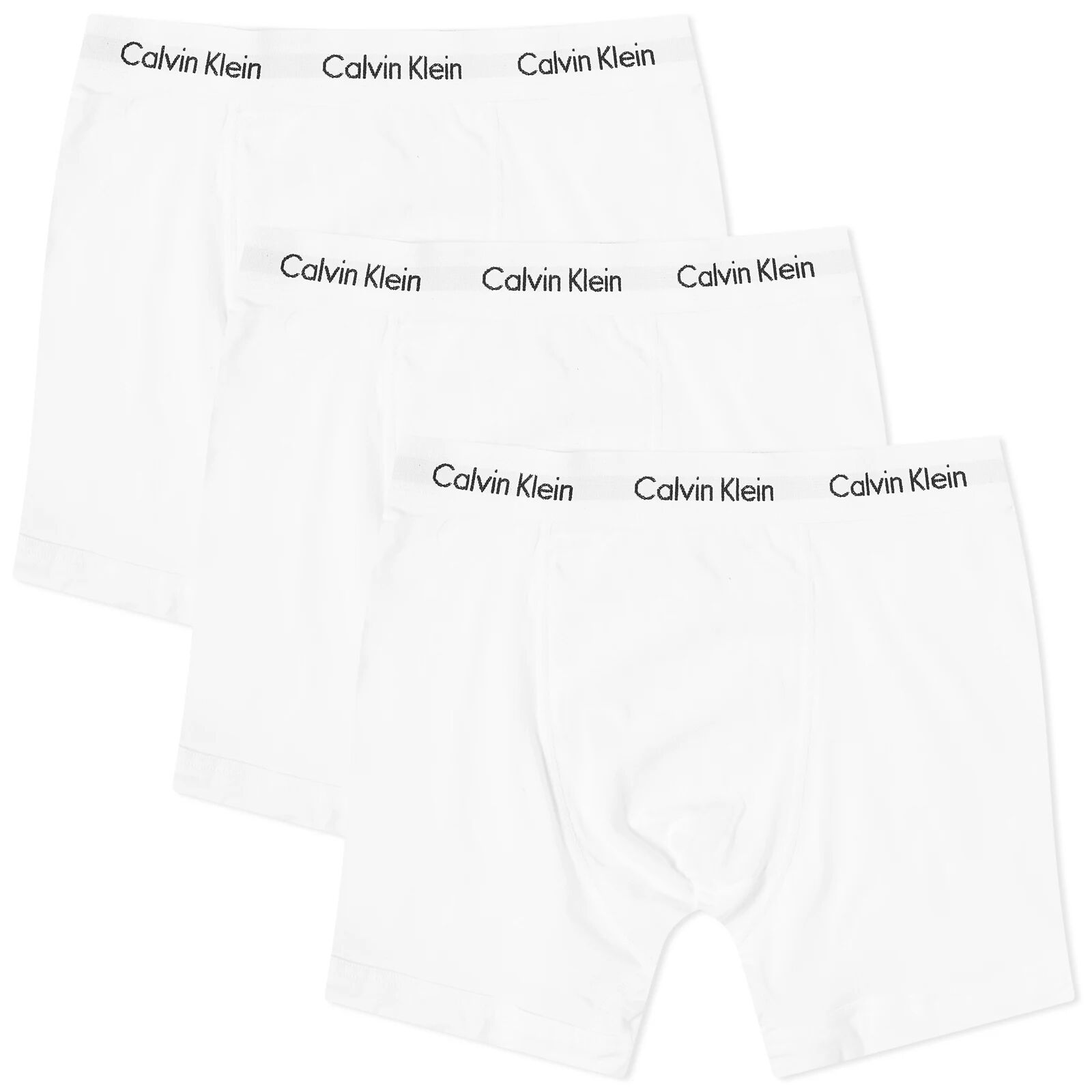 Calvin Klein Men's CK Underwear Boxer Brief - 3 Pack in White, Size Small