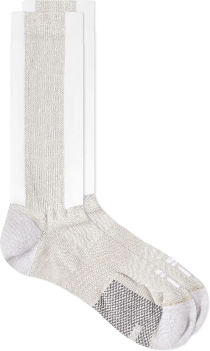 Salomon Men's 11 by Boris Bidjan Saberi A.B.1 Sock in White/Lunar Rock, Size Large