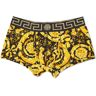 Versace Men's Baroque Boxer Short in Black, Size Medium