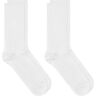 Norse Projects Men's Bjarki N Logo Sock - 2 Pack in White