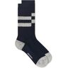 Norse Projects Men's Bjarki Cotton Sport Sock in Dark Navy