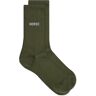 Norse Projects Men's Bjarki Logo Sock in Forest Green