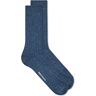 Norse Projects Men's Bjarki Neps Sock in Dark Navy