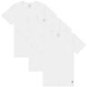 Polo Ralph Lauren Men's Crew Base Layer T-Shirt - 3 Pack in White, Size Large