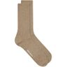 Norse Projects Men's Bjarki Neps Sock in Utility Khaki