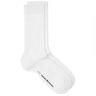 Socksss Snow Socks in White, Size Medium
