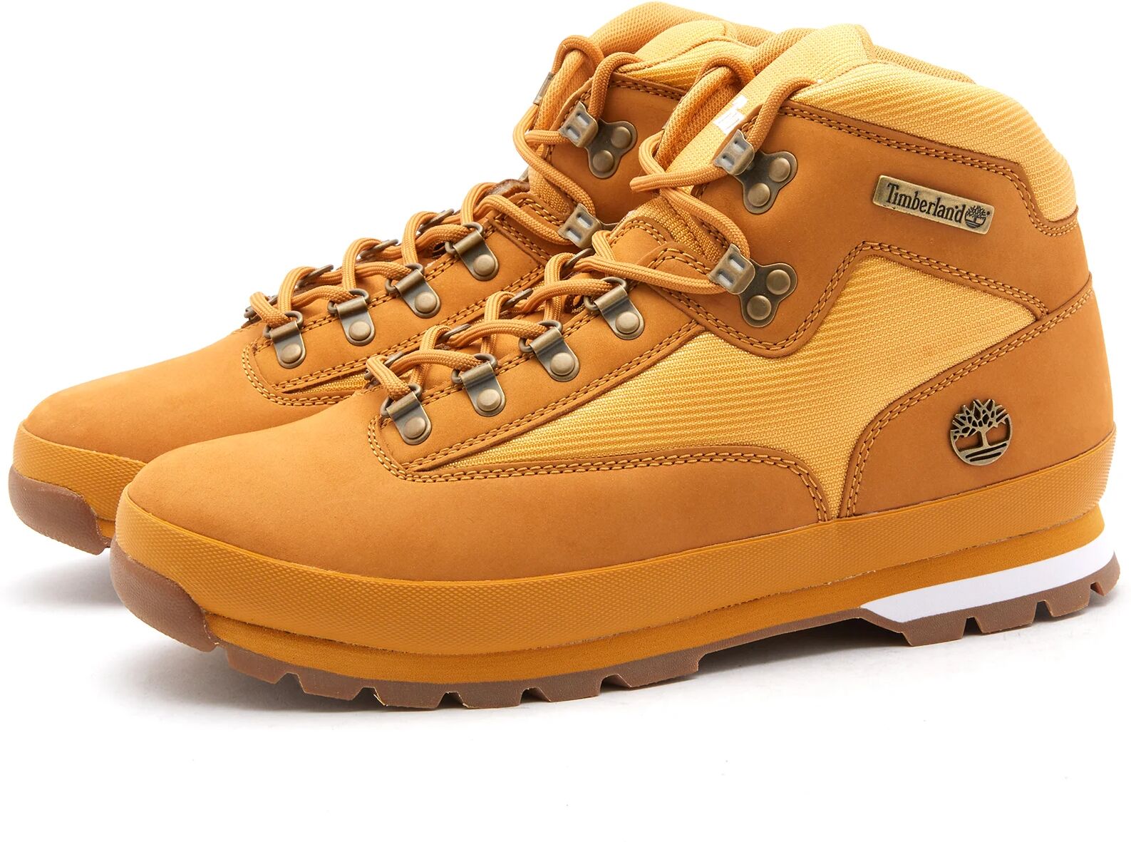 Timberland Men's Euro Hiker Boot in Wheat Nubuck, Size UK 7