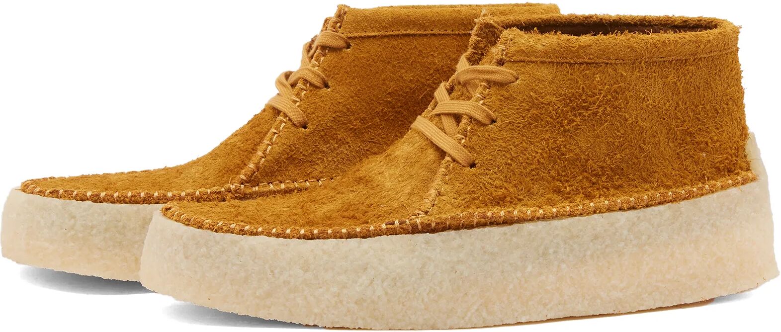 Clarks Originals Men's Caravan in Light Ochre, Size UK 10