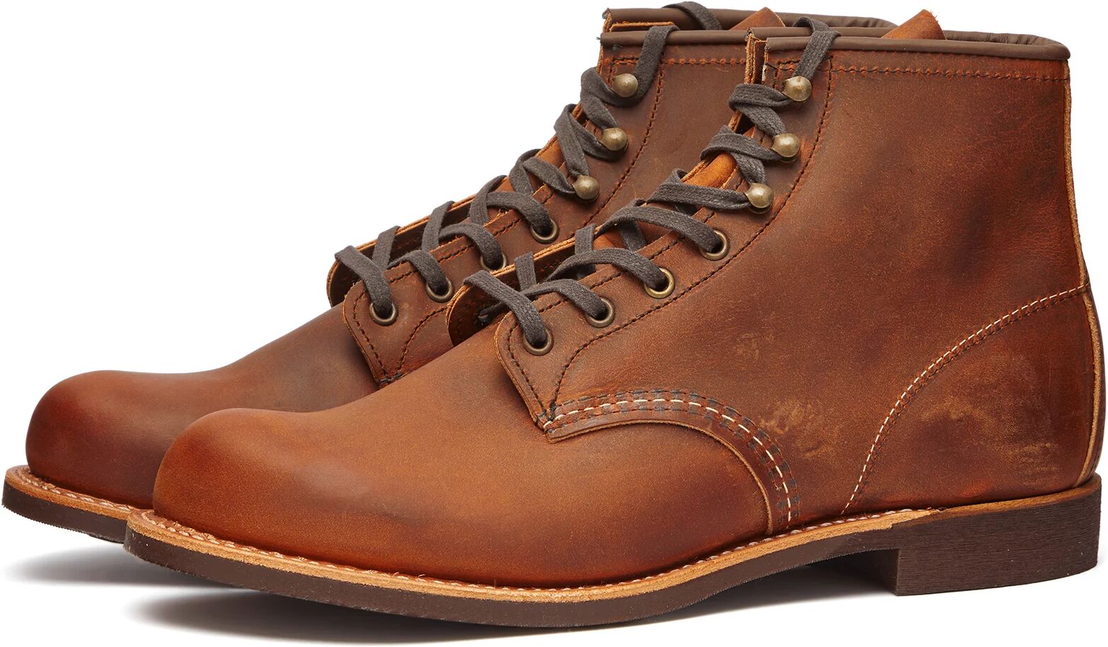 Red Wing Men's 2955 Heritage Work 6" Blacksmith Boot in Copper Rough/Tough, Size UK 9.5