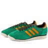 Adidas Originals x Wales Bonner SL72 Sneakers in Team Green/Collegiate Gold, Size UK 8.5