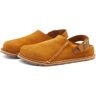 Birkenstock Lutry Premium in Mink Suede, Size UK 9