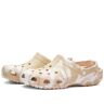 Crocs Classic Marbled Clog in Chai/Pink Rose, Size UK 10