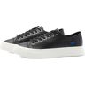 East Pacific Trade Men's Dive Leather Sneakers in Black, Size UK 9