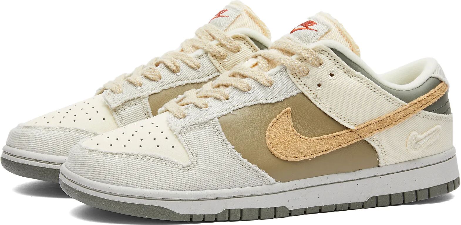 Nike Women's W DUNK LOW Sneakers in Coconut Milk/Sesame/Bone, Size UK 8.5