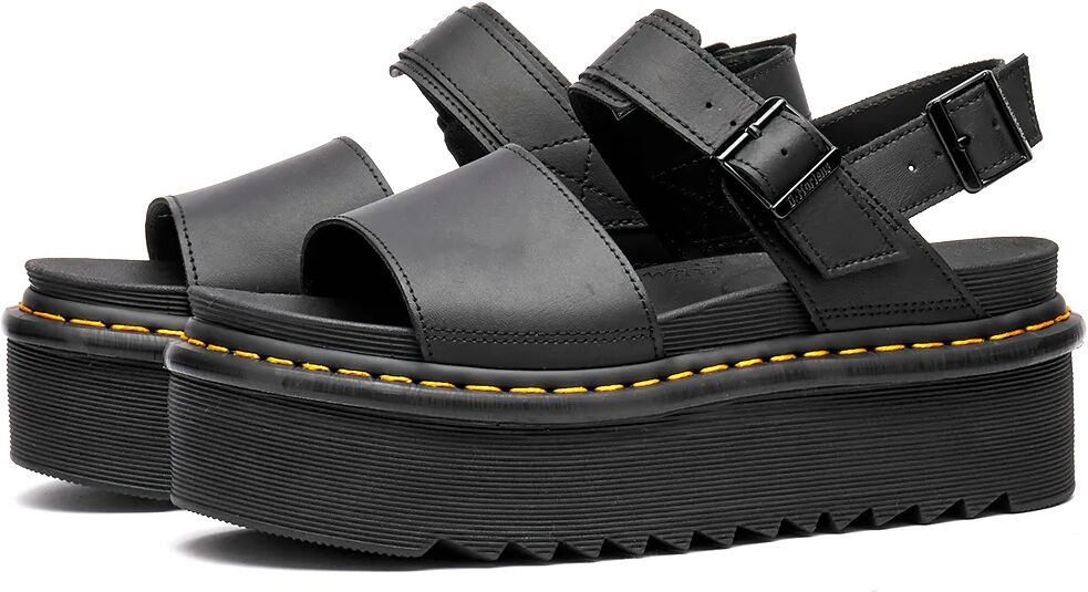 Dr. Martens Women's Voss Sandal in Black Hydro, Size UK 8