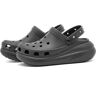 Crocs Women's Classic Crush Clog in Black, Size UK 7