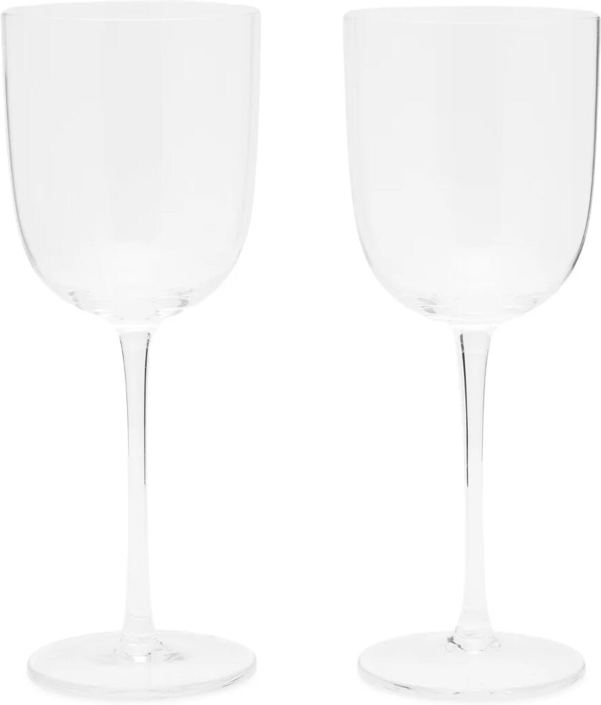 Ferm Living Host White Wine Glasses - Set of 2 in Clear