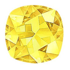 Shane Co. Square Cushion Cut Natural Sapphire, Yellow Sapphire Yellow