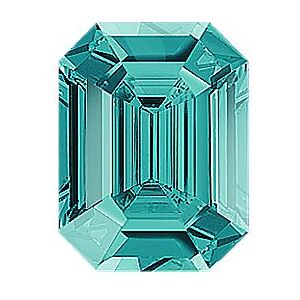 Shane Co. Emerald Cut Blue-Green Natural Sapphire, Blue/Green, Blue Green Sapphire Blue/Green