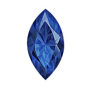Shane Co. Marquise Traditional Natural Sapphire, Blue, Traditional Sapphire Blue