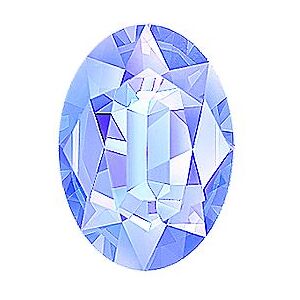 Shane Co. Oval Natural Sapphire, Ice Blue Sapphire Ice Blue