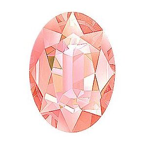 Shane Co. Oval Natural Sapphire, Peach Sapphire Peach