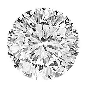 Shane Co. Stargazer Round Lab-Grown, Diamond ct Multicolor