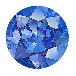 Shane Co. Round Kentucky Natural Sapphire, Kentucky Blue Sapphire Blue