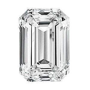 Shane Co. Emerald Cut Natural, Diamond ct Multicolor