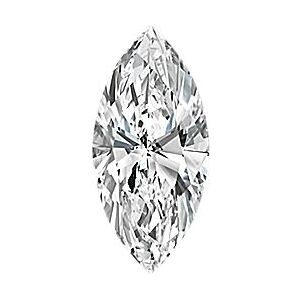 Shane Co. Marquise Lab-Grown, Diamond ct Multicolor