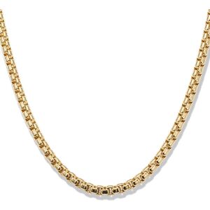 Shane Co. 22'' 14K Box Chain Necklace, Yellow Gold, 20 - 24 Yellow Gold