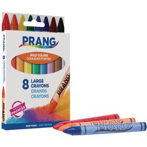 Prang - Soybean Crayons, Large, 8 Colors Prang - Soybean Crayons, Large, 8 Colors