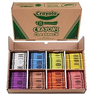 Crayola - Classpack Crayons, 800/Box - Multicolor Crayola - Classpack Crayons, 800/Box - Multicolor