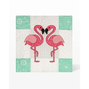 AccuQuilt - GO! Flamingo Die – Fabric Cutting Die with Applique Shapes & Embroidery Designs - Multicolor AccuQuilt - GO! Flamingo Die – Fabric Cutting Die with Applique Shapes & Embroidery Designs - Multicolor